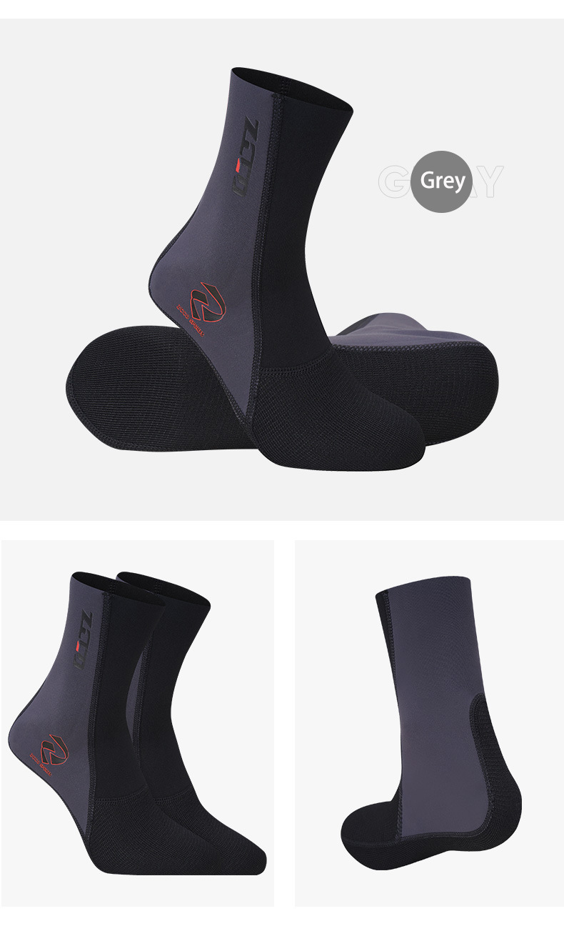 Wetsuit Men - 1.5mm厚のネオプレン製ダイビングソックス。滑り止め加工、ビーチ用、大人用、暖かい、パッチワークデザイン、伸縮性あり。ウェットスーツ用、シューズ、サーフィンブーツ。水泳やシュノーケリングに最適。
