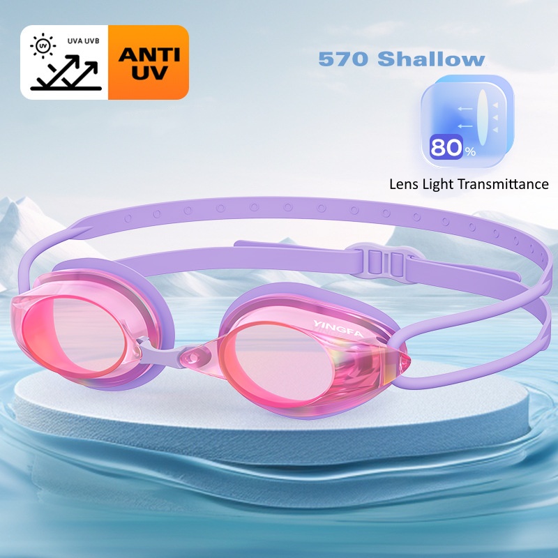 ユニセックスレーシングスイムゴーグル - 曇り止めUV保護、 - Goggles Swim のレビューと価格