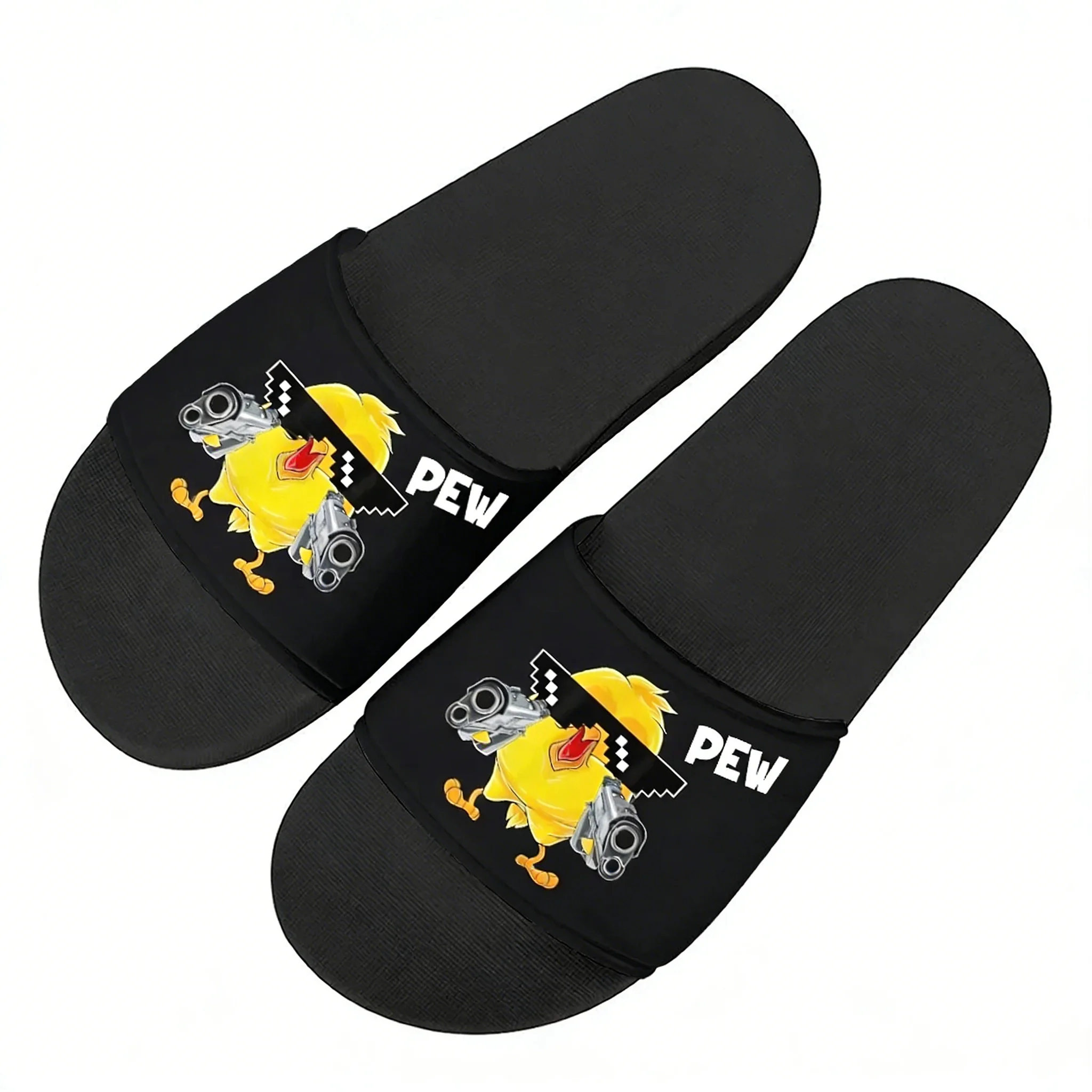 ペウペウマダファカス楽しい柄スリッパ 室内・屋外兼用カジュア - Water Shoes のレビューと価格
