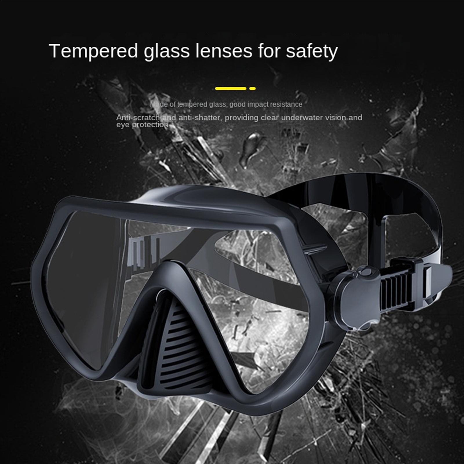 大人用ダイビングゴーグル。全面保護、高画質、水漏れ防止。水泳 - Goggles Swim のレビューと価格