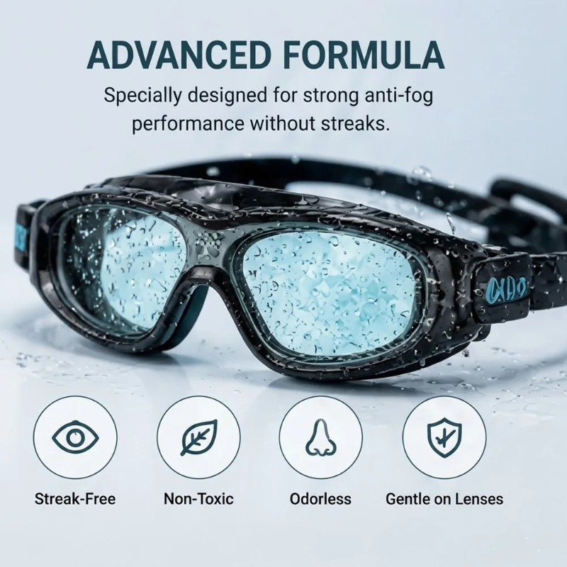 長時間曇り止めレンズクリーナースプレー、曇り止め液、クリアビ - Goggles Swim のレビューと価格